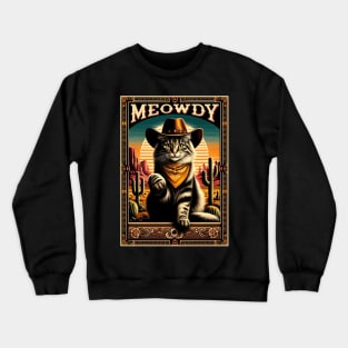 Forest Feline Chic Norwegian Forest Cat Tee for Cat Enthusiasts Crewneck Sweatshirt